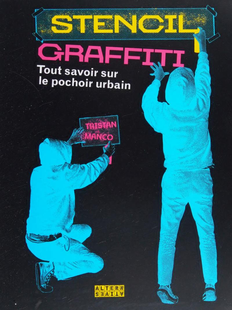 Un portrait détaillé réalisé au pochoir, typique de l’artstreet parisien, avec des nuances et des expressions profondes